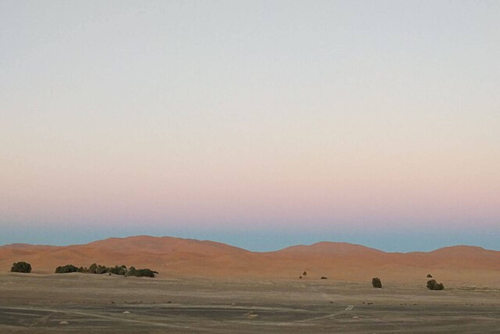 le désert de merzouga