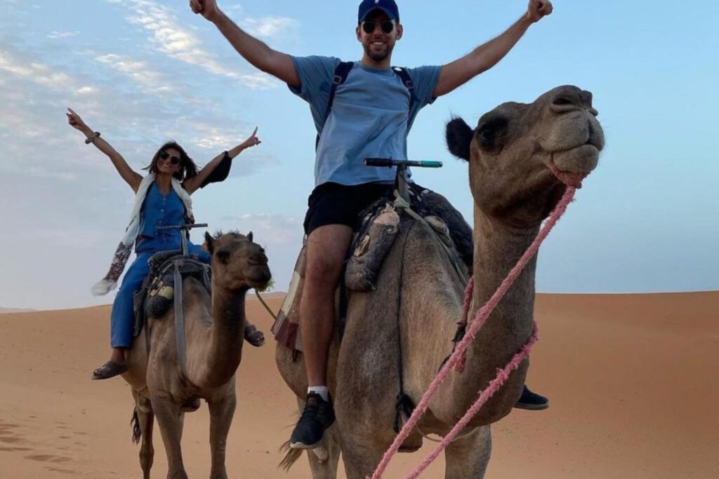 balade chameau à merzouga