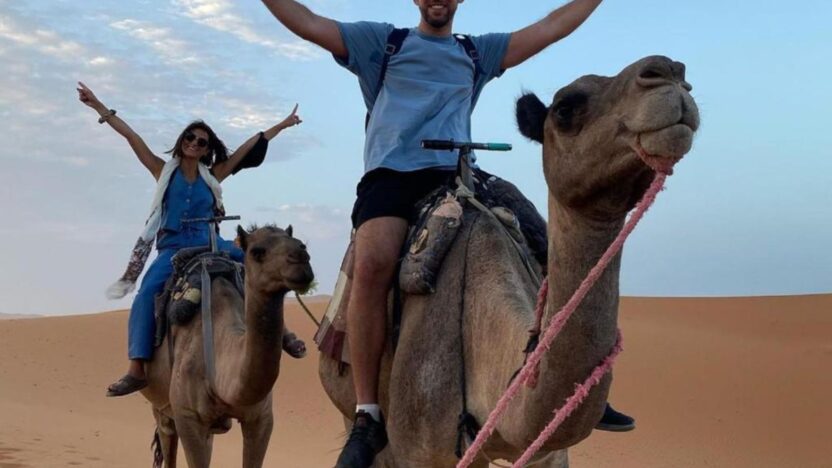 balade chameau à merzouga