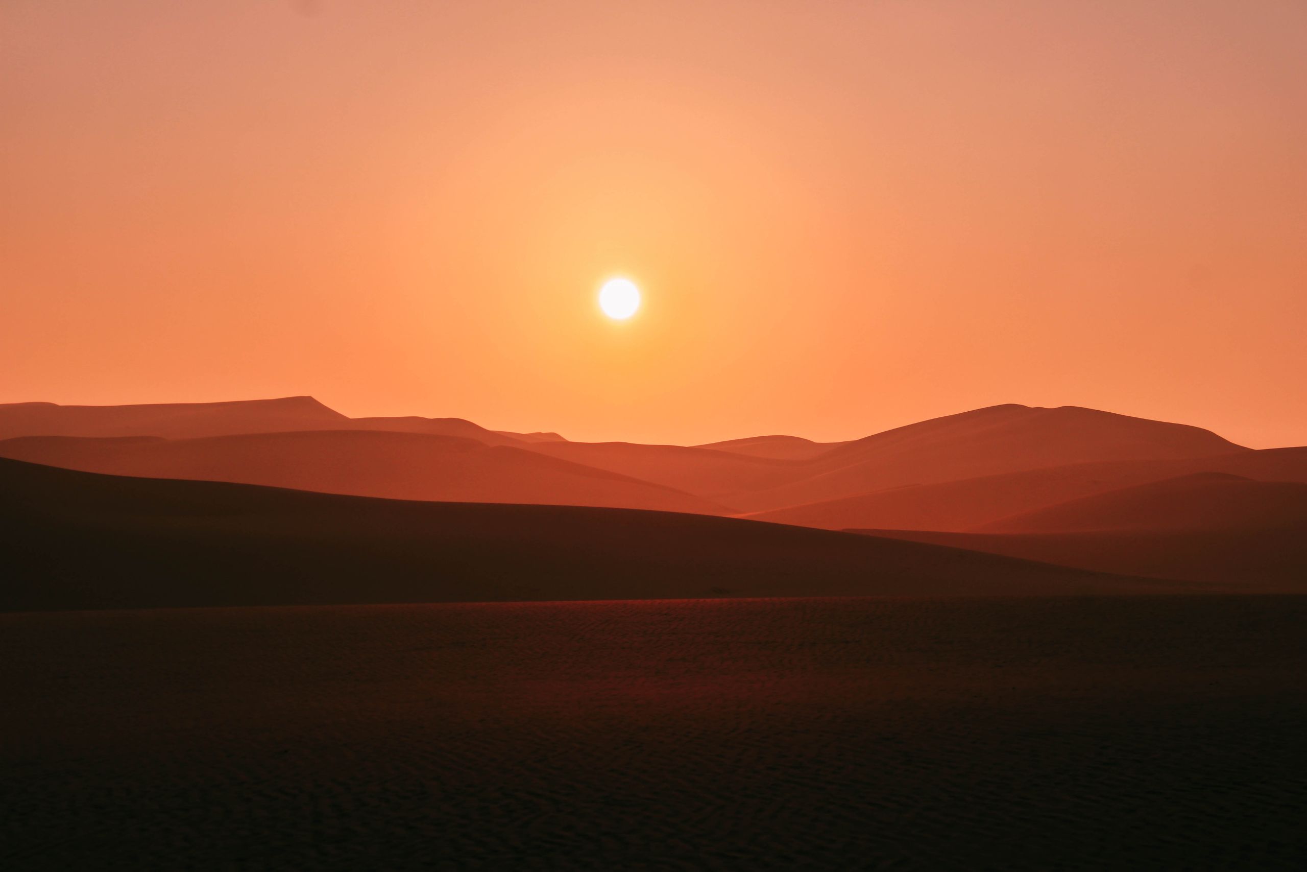 Couché de Soleil Désert Merzouga